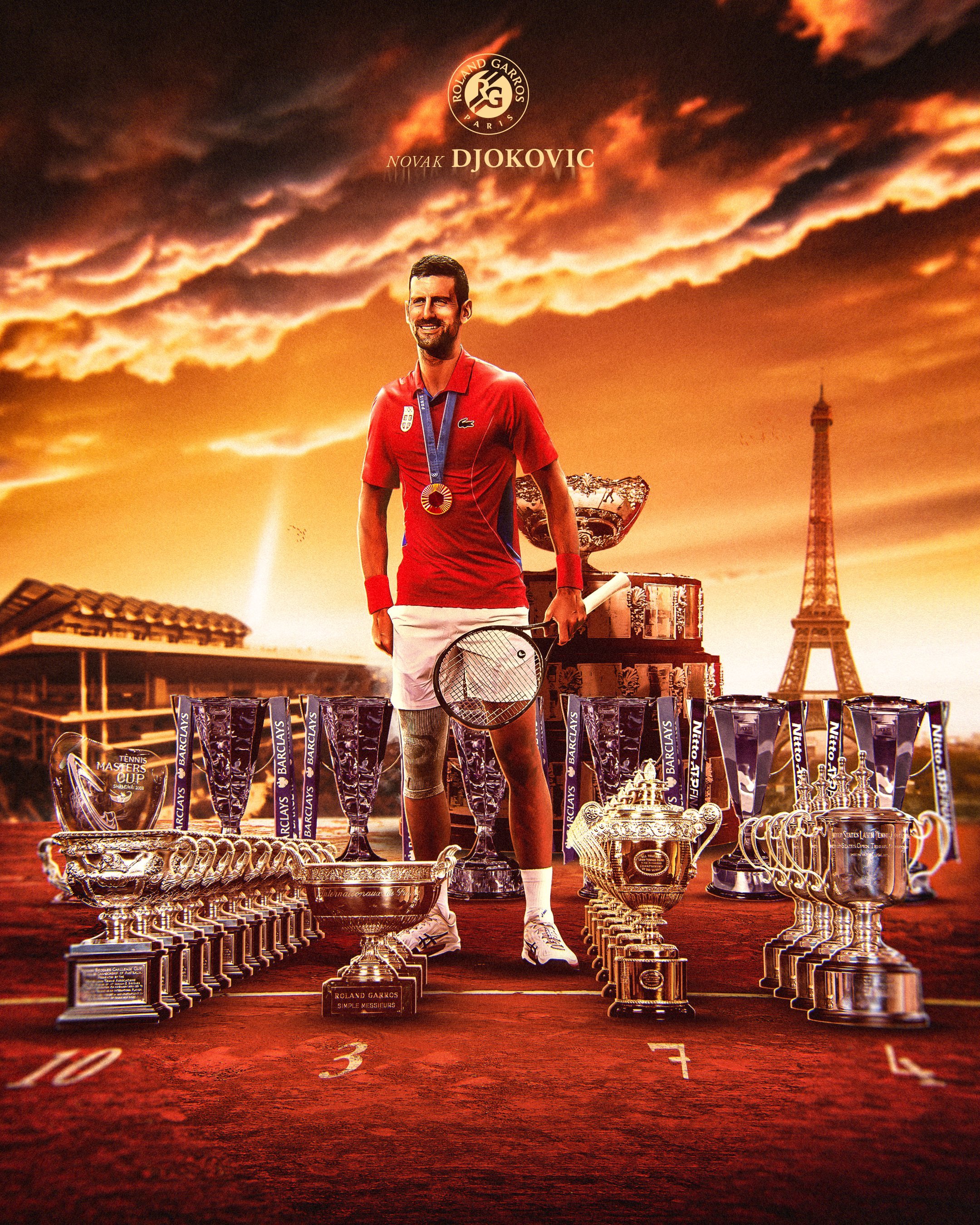 欧洲网球队力克美国网球队，德约科维奇制霸全场